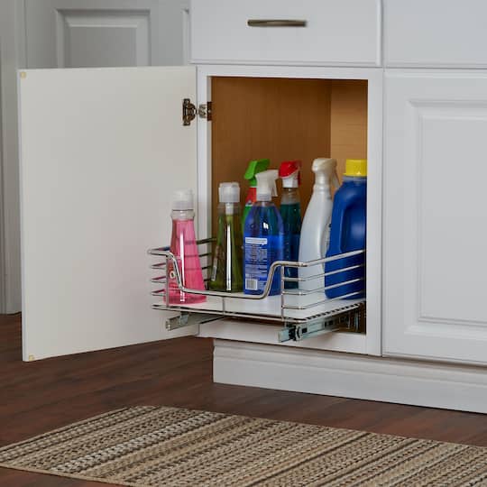 Household Essentials Glidez Lined Cabinet Organizer